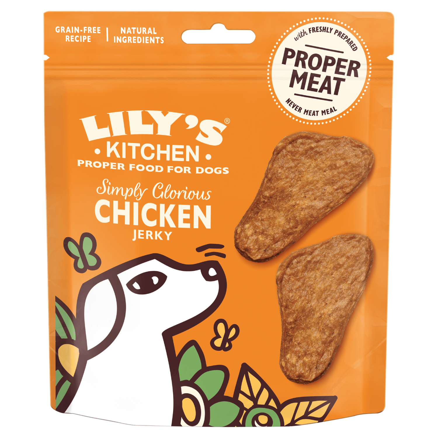 Lily's Kitchen Simply Glorious Chicken Jerky 70g - UK Food & Drink - 5060184249836