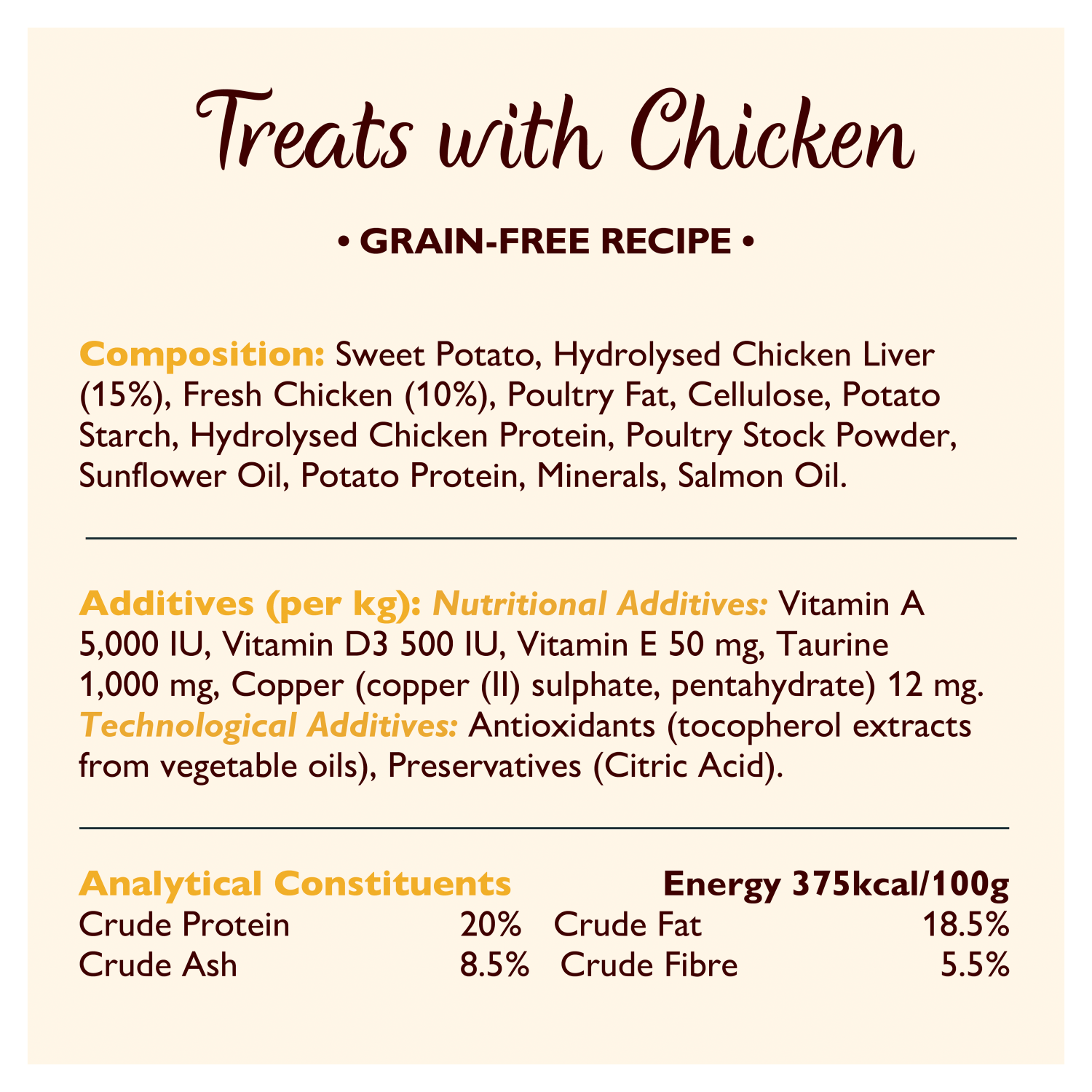 Lily's Kitchen The Ultimate Bribe Treats with Chicken 60g - UK Food & Drink - 5056273602514