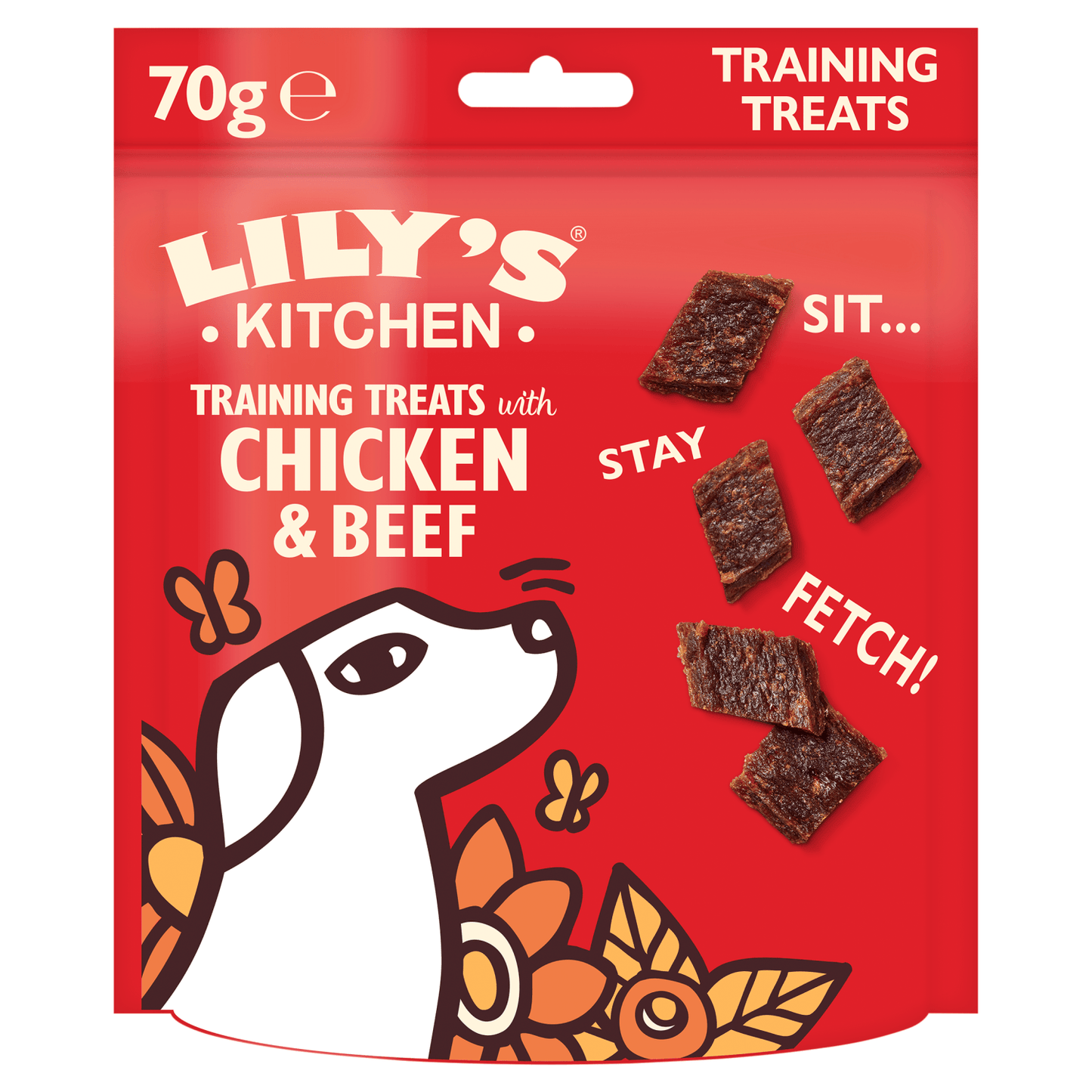 Lily's Kitchen Time for School Training Treats with Chicken & Beef 70g - UK Food & Drink - 5056273604747