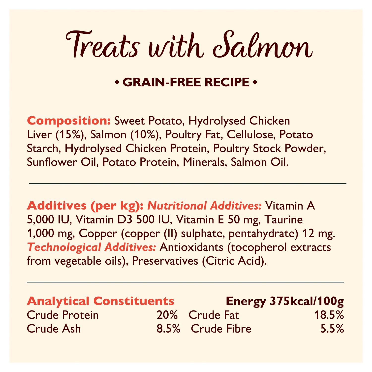 Lily's Kitchen Treats with Salmon 60g - UK Food & Drink - 5056273602538