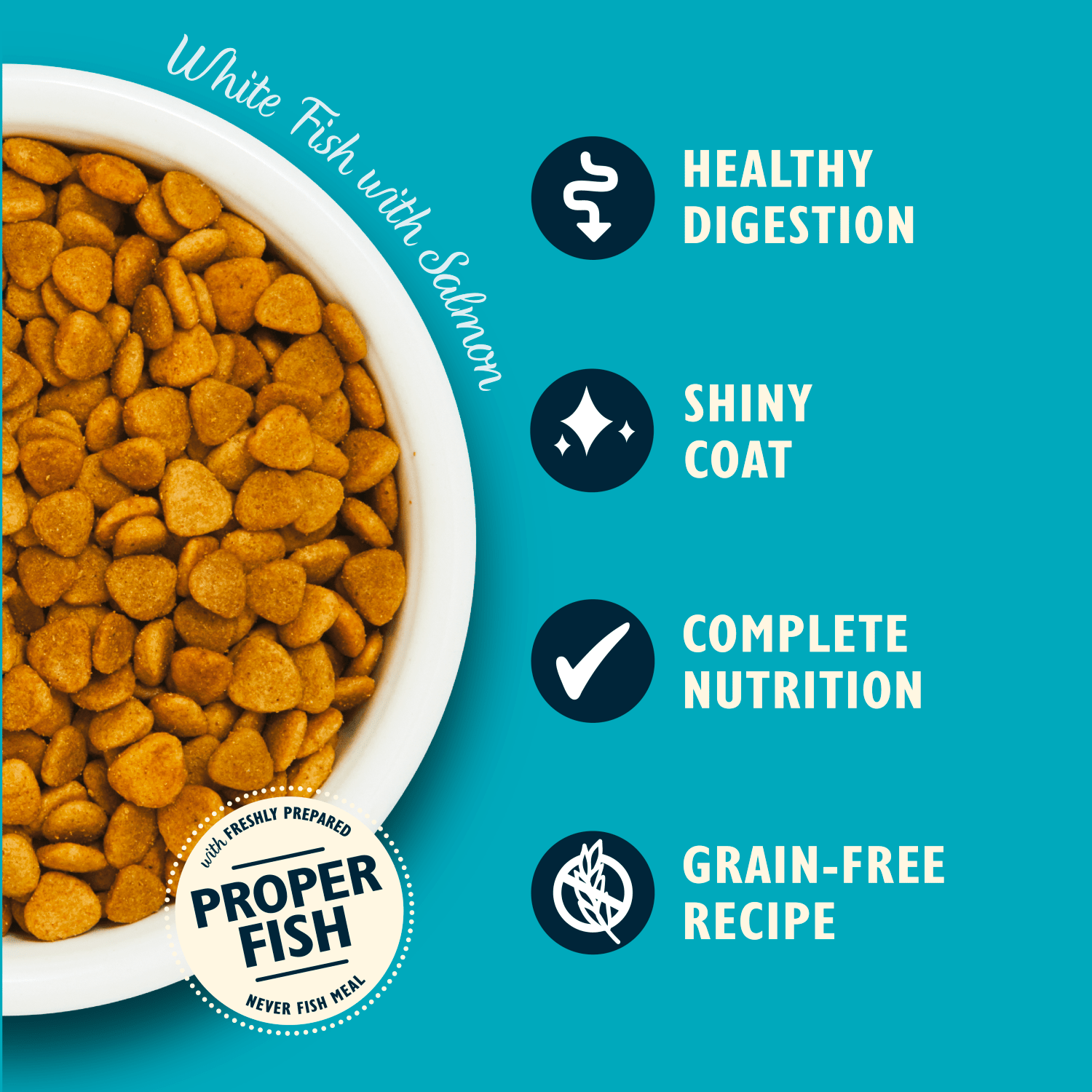 Lily's Kitchen White Fish with Salmon for Adult Cats 800g - UK Food & Drink - 5060184243360