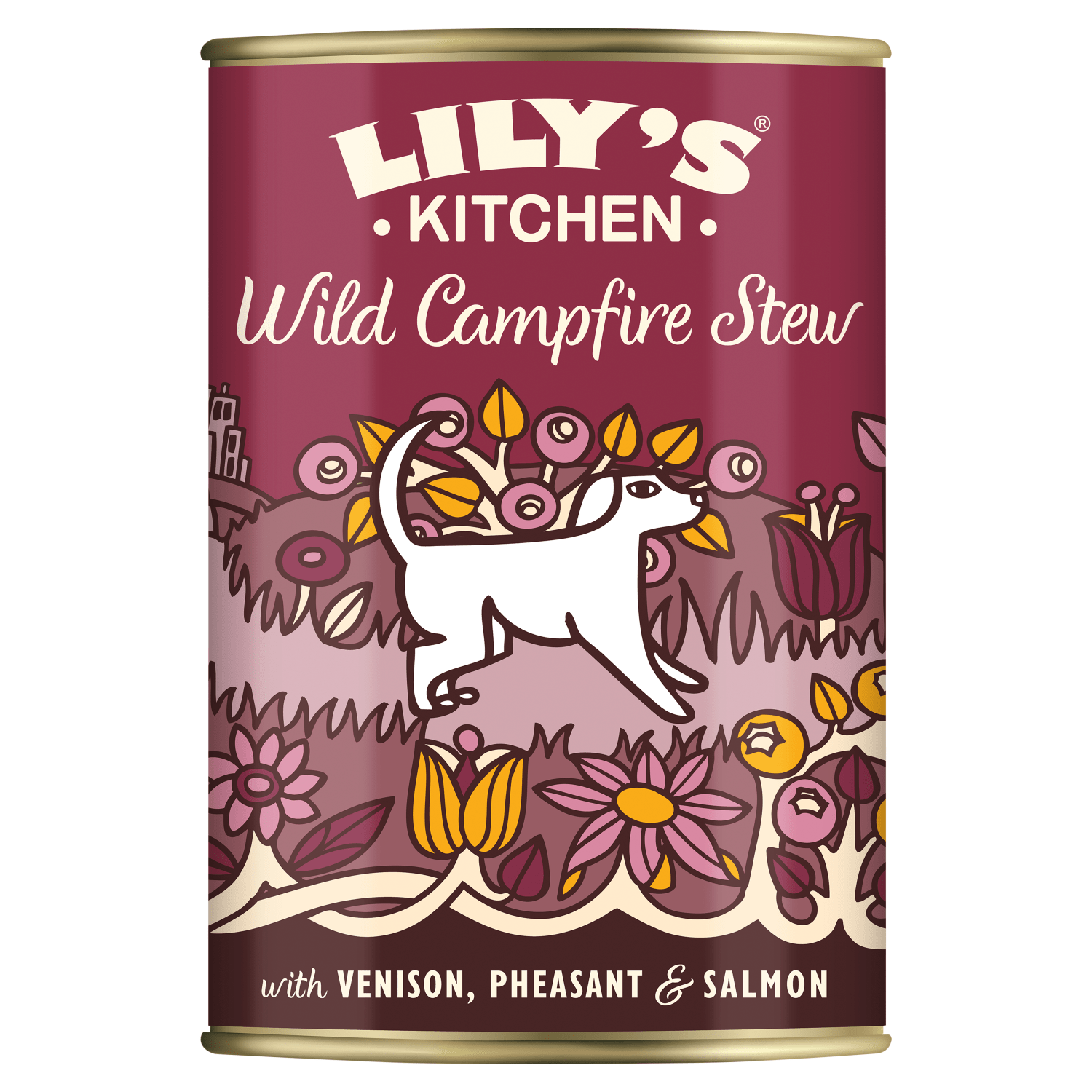 Lily's Kitchen Wild Campfire Stew with Venison, Pheasant Salmon 400g - UK Food & Drink - 5060184240468