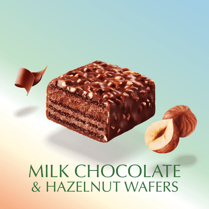Lindt Choco Wafer Milk Chocolate & Hazelnut Sharing Box 135g - UK Food & Drink - 8003340806600