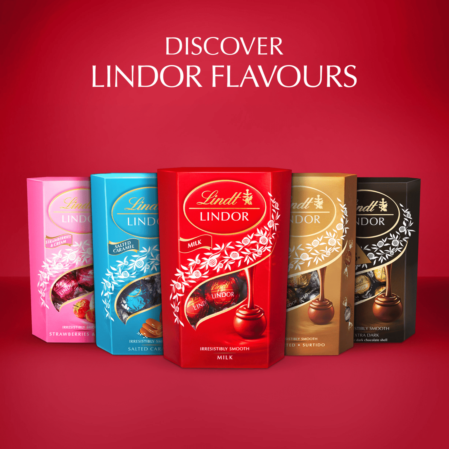 Lindt Lindor Milk Chocolate Truffles Box 200g - UK Food & Drink - 8003340090535