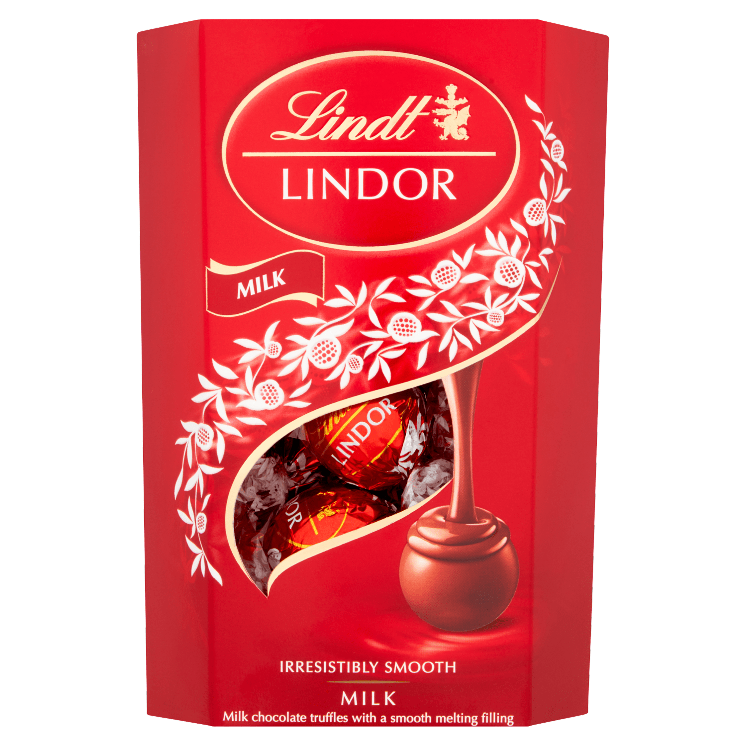 Lindt Lindor Milk Chocolate Truffles Box 200g - UK Food & Drink - 8003340090535