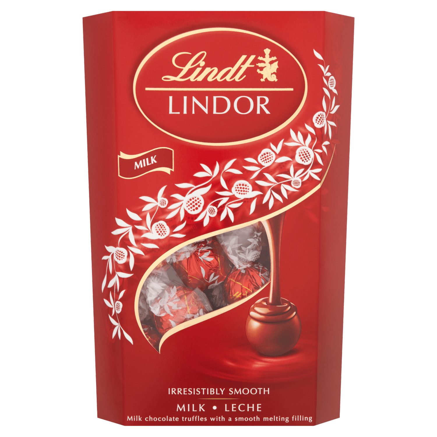 Lindt Lindor Milk Chocolate Truffles Box 337g - UK Food & Drink - 8003340091464