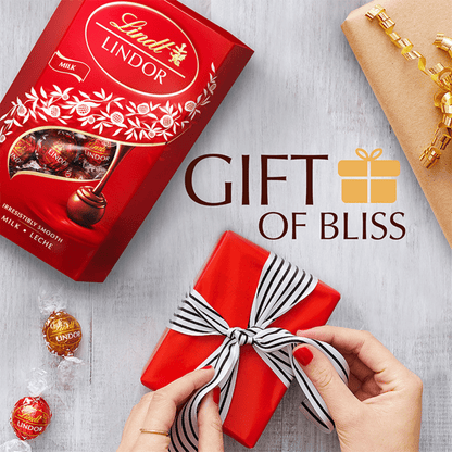 Lindt Lindor Milk Chocolate Truffles Box 337g - UK Food & Drink - 8003340091464