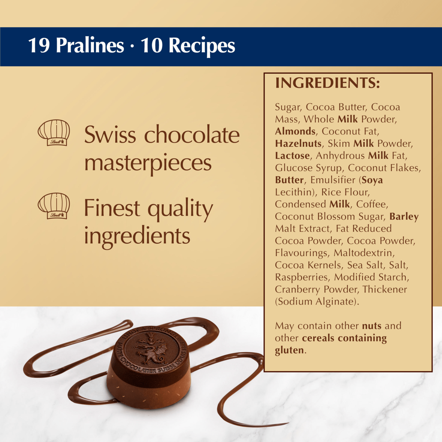 Lindt Swiss Luxury Selection 193g - UK Food & Drink - 7610400096607