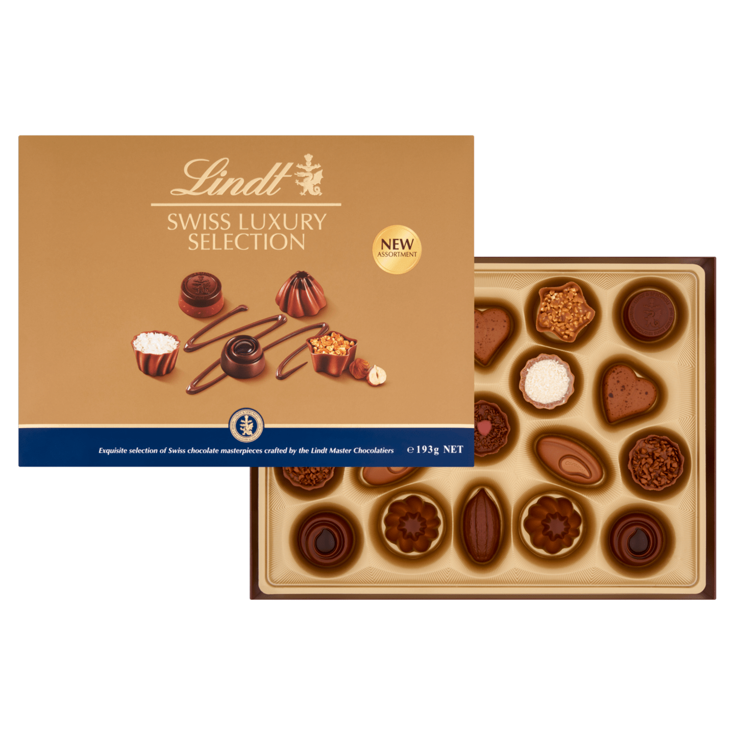 Lindt Swiss Luxury Selection 193g - UK Food & Drink - 7610400096607