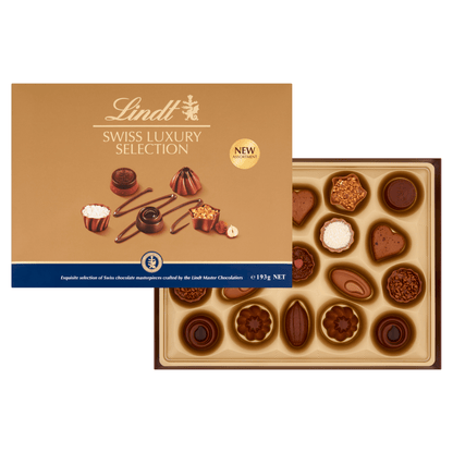 Lindt Swiss Luxury Selection 193g - UK Food & Drink - 7610400096607