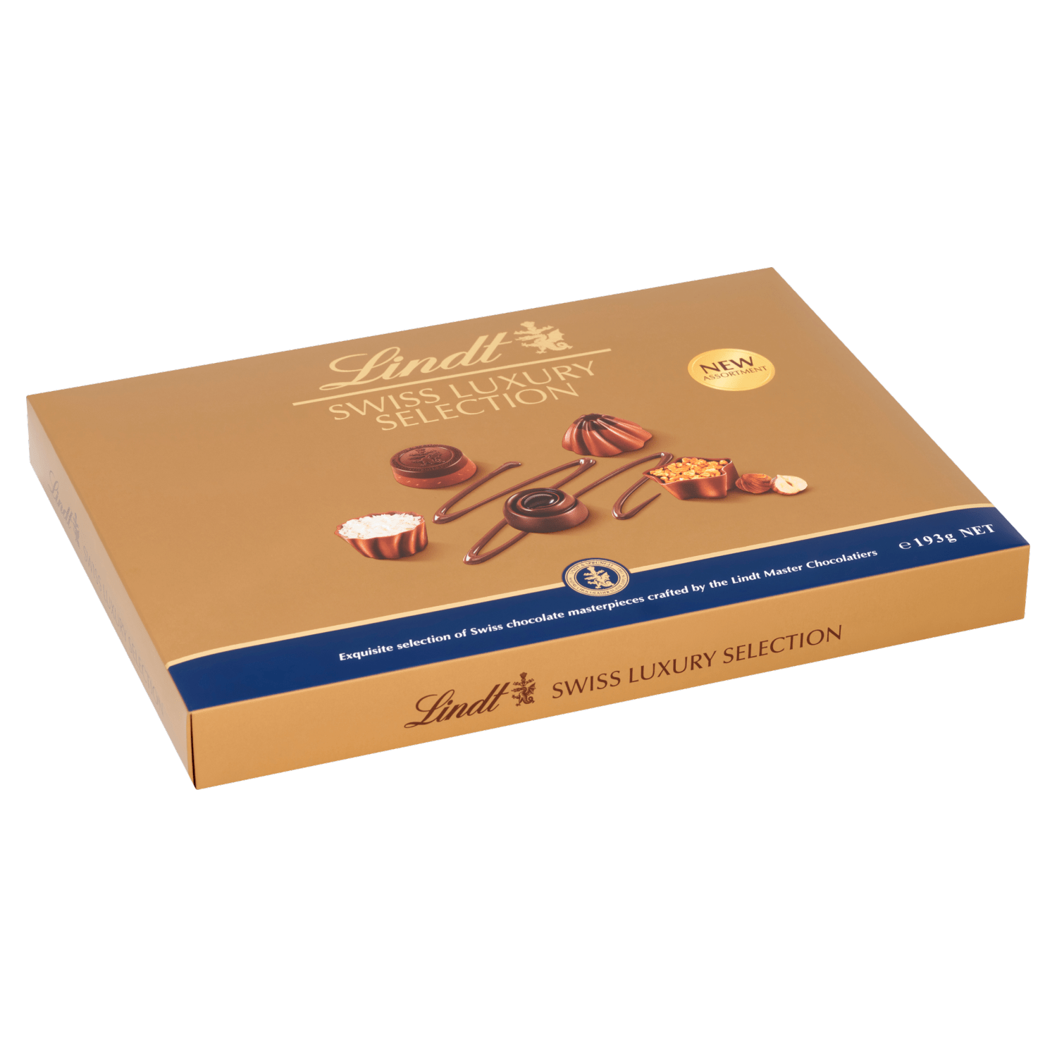Lindt Swiss Luxury Selection 193g - UK Food & Drink - 7610400096607