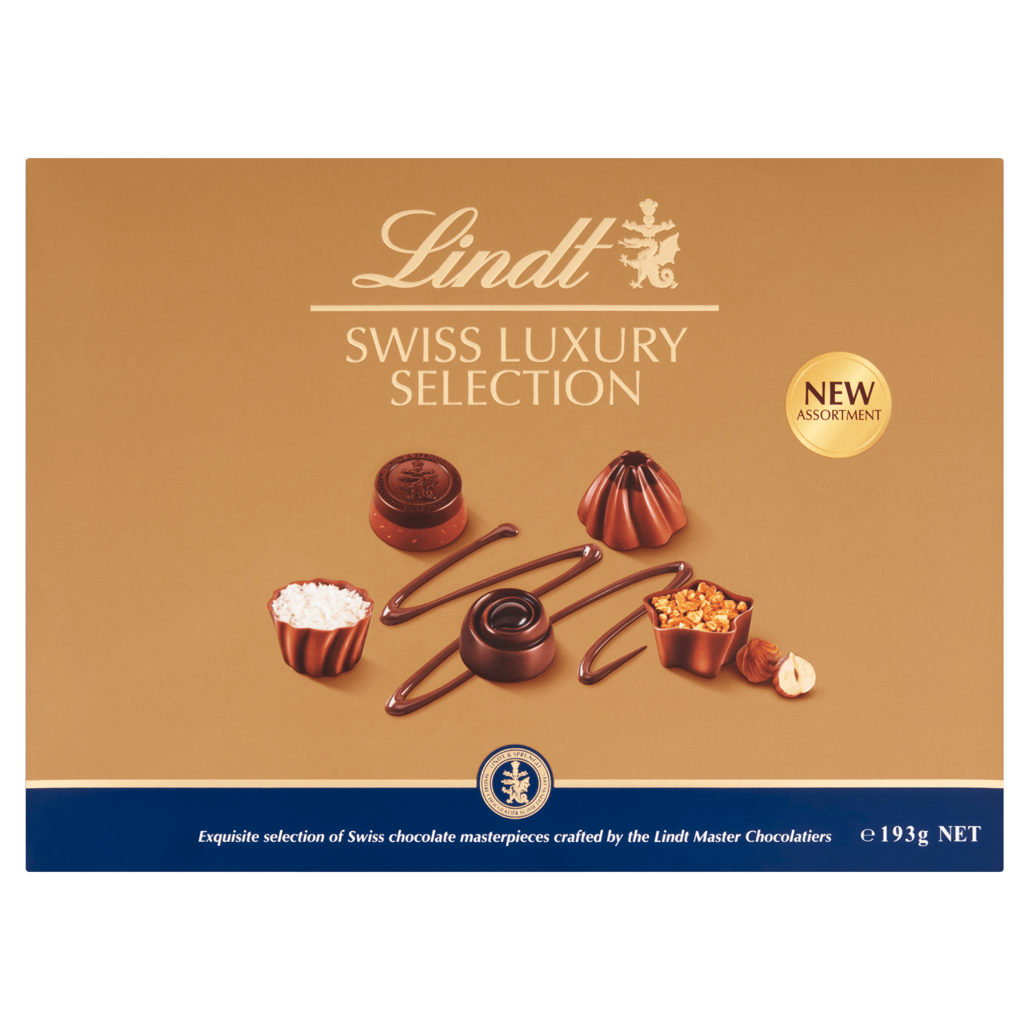 Lindt Swiss Luxury Selection 193g - UK Food & Drink - 7610400096607