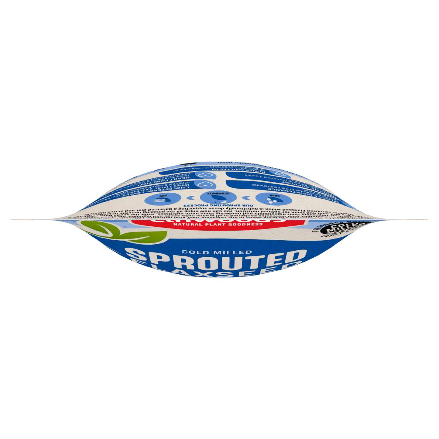 Linwoods Organic Cold Milled Sprouted Flaxseed 200g - UK Food & Drink - 5016887004845