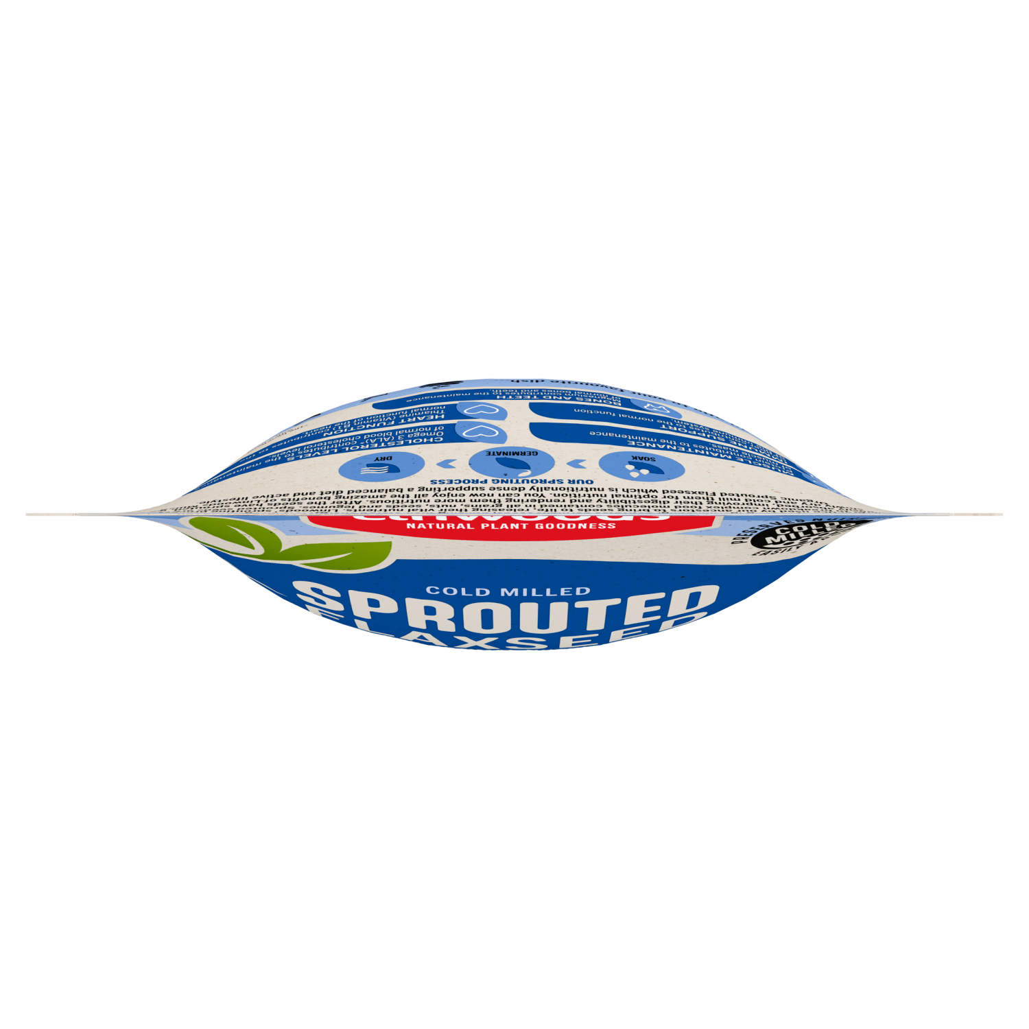 Linwoods Organic Cold Milled Sprouted Flaxseed 200g - UK Food & Drink - 5016887004845