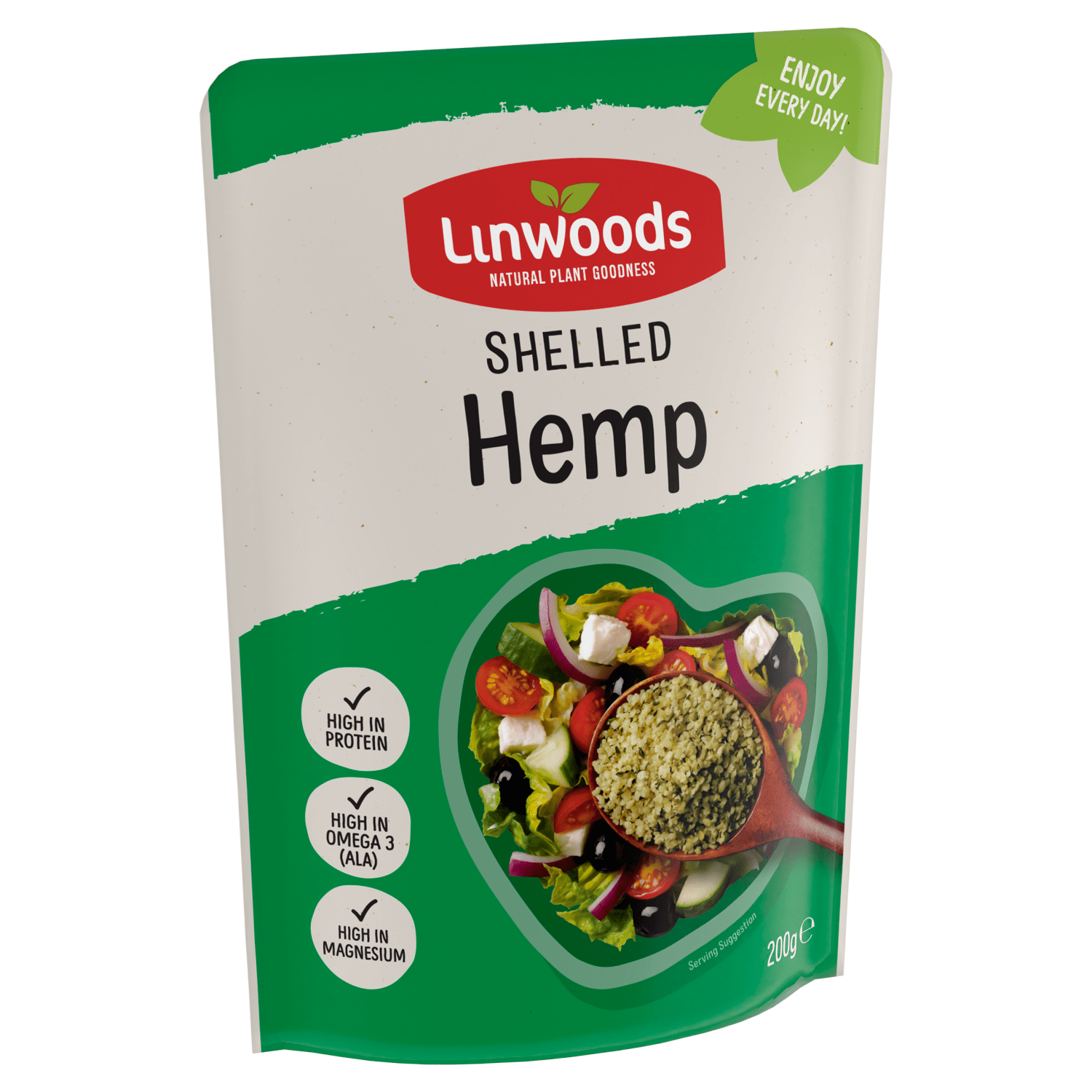 Linwoods Shelled Hemp 200g - UK Food & Drink - 5016887003152