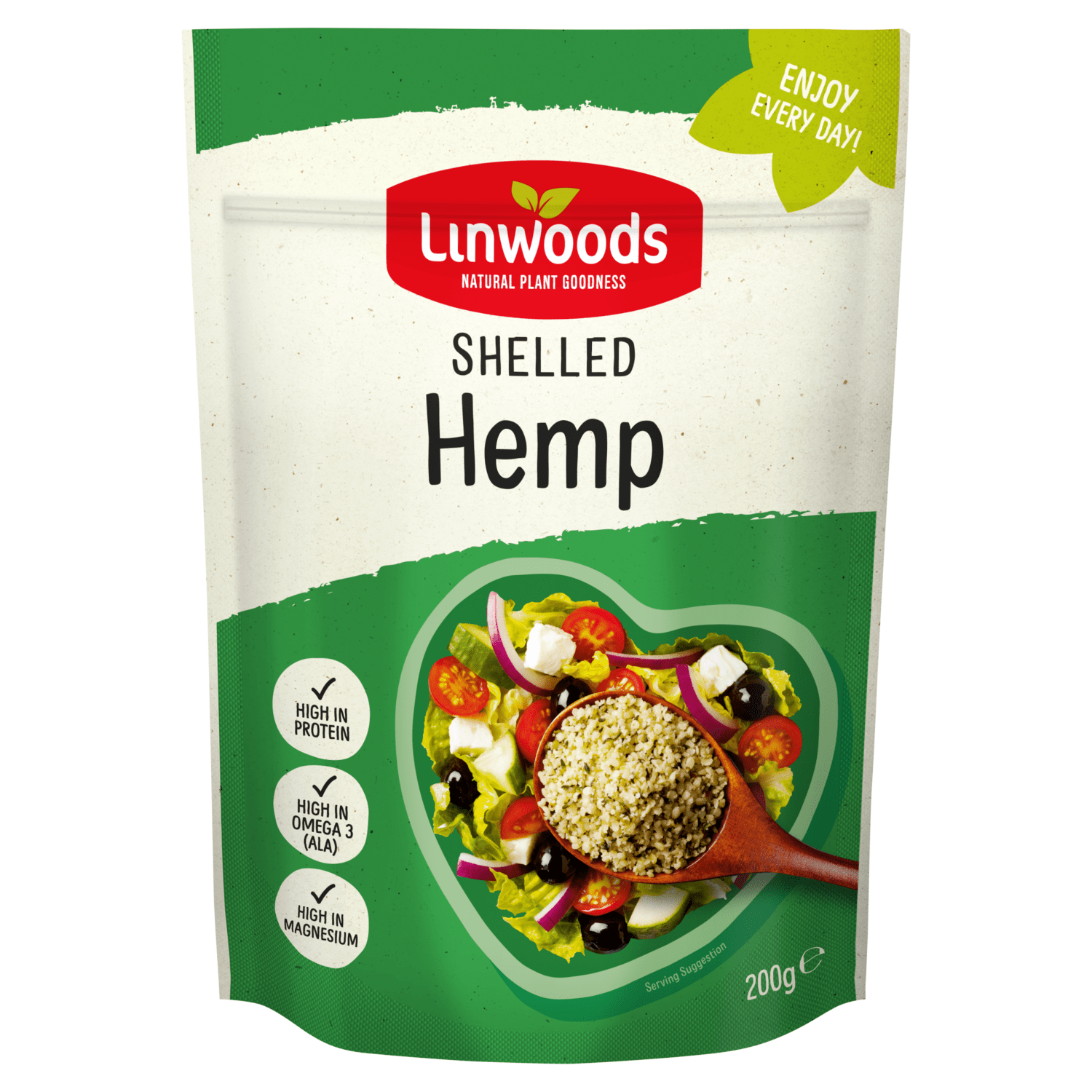Linwoods Shelled Hemp 200g - UK Food & Drink - 5016887003152