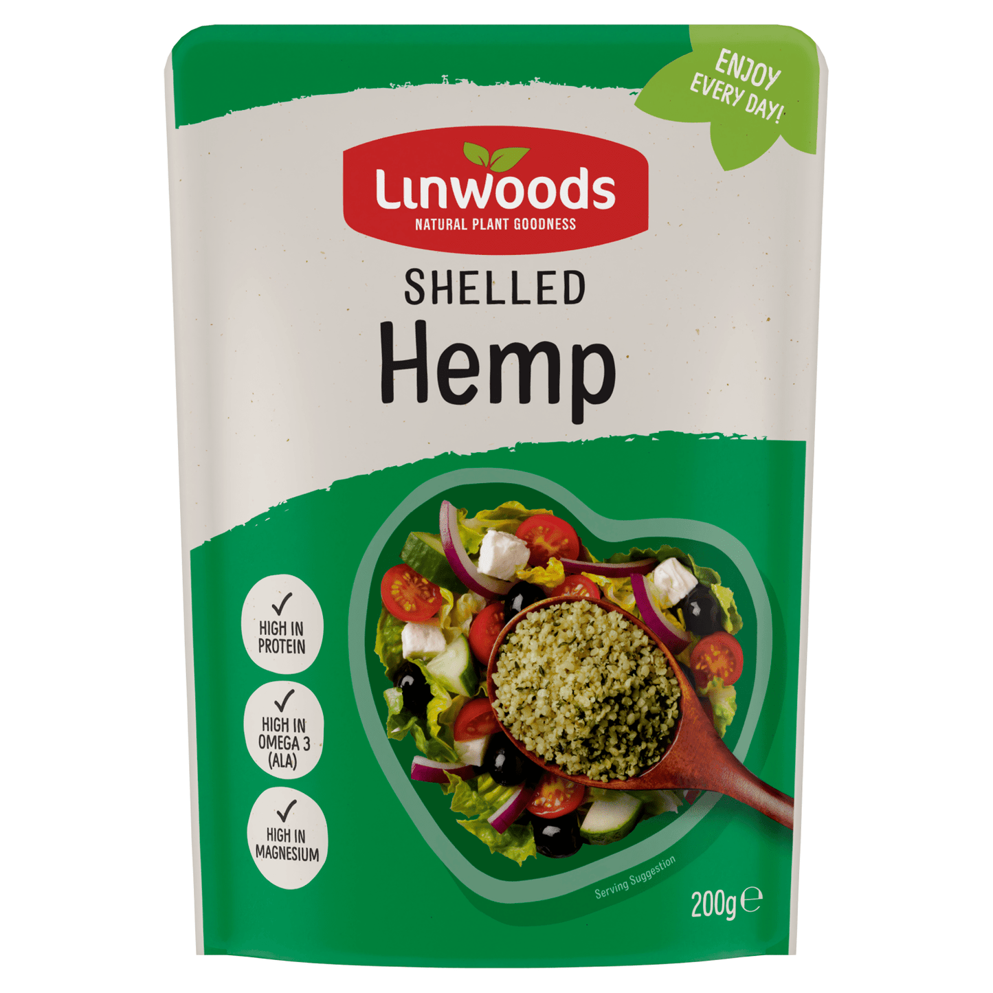 Linwoods Shelled Hemp 200g - UK Food & Drink - 5016887003152