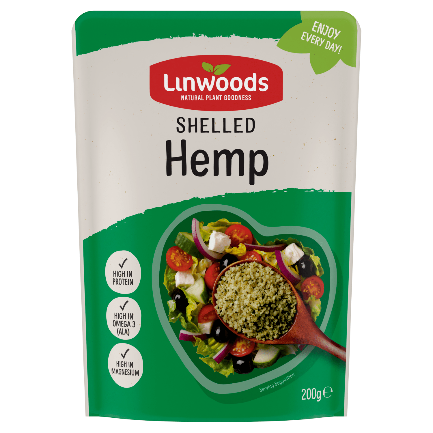 Linwoods Shelled Hemp 200g - UK Food & Drink - 5016887003152