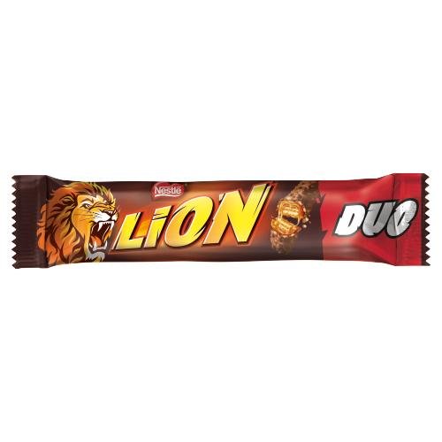 Lion Milk Chocolate Duo Bar 60g - UK Food & Drink - 7613036512992