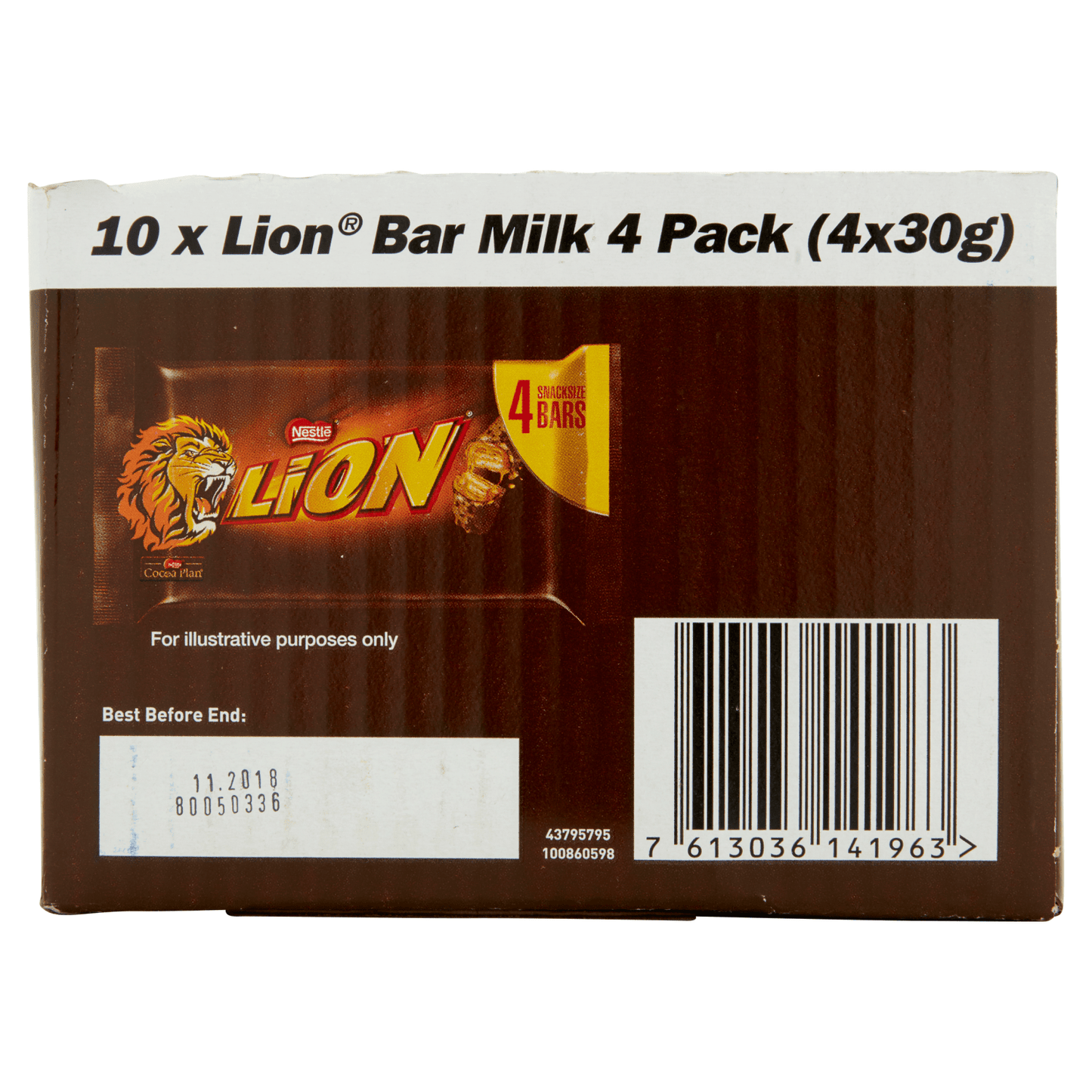 Lion Milk Multipack 4 x 30g (120g) - UK Food & Drink - 7613036141956