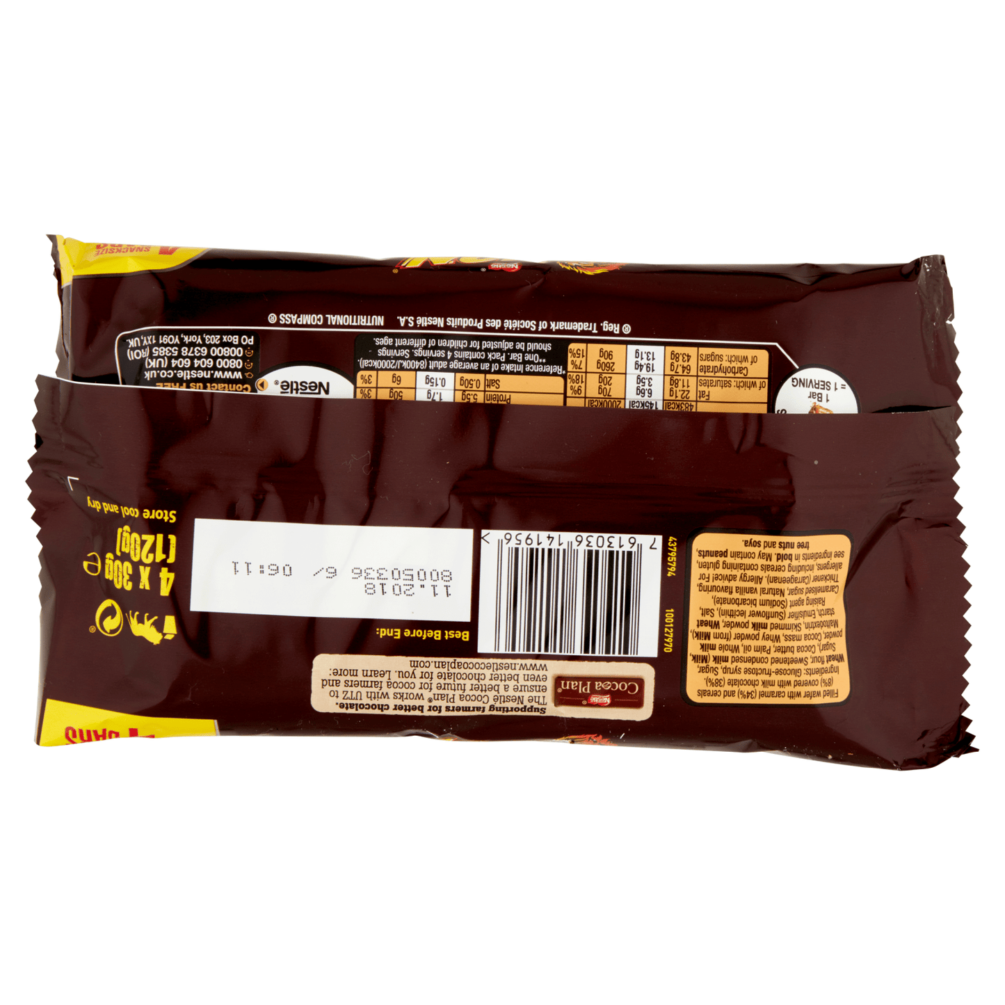 Lion Milk Multipack 4 x 30g (120g) - UK Food & Drink - 7613036141956