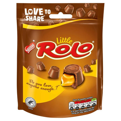 Little Rolo Milk Chocolate Caramel Sharing Pouch 103g - UK Food & Drink - 7613036641432