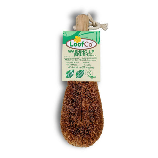 LoofCo Washing - Up Brush with Handle - UK Food & Drink - 5060175850720