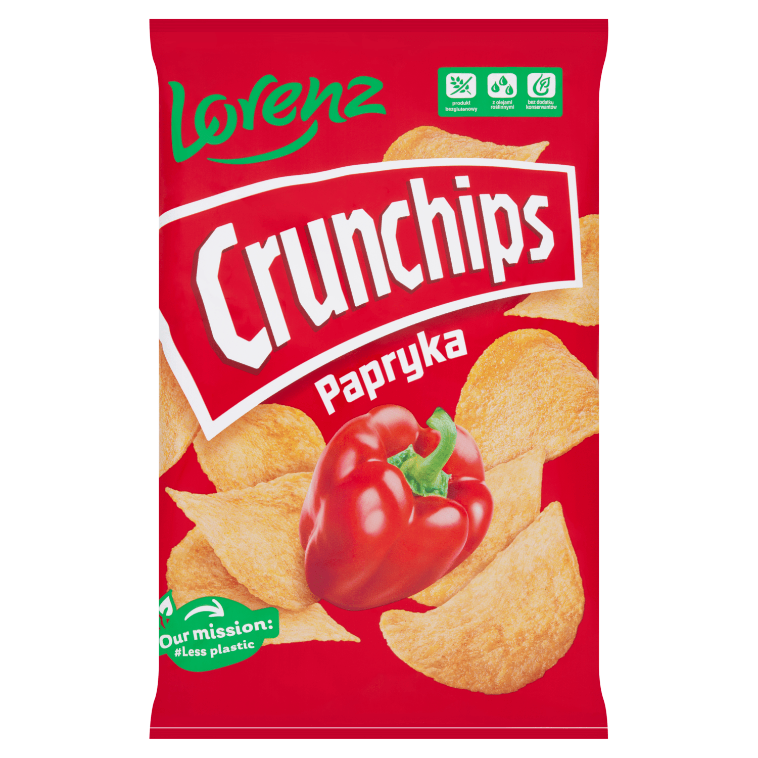 Lorenz Crunchips Papryka 140g - UK Food & Drink - 5905187114746