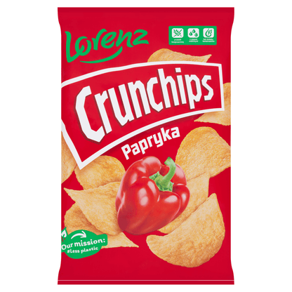 Lorenz Crunchips Papryka 140g - UK Food & Drink - 5905187114746