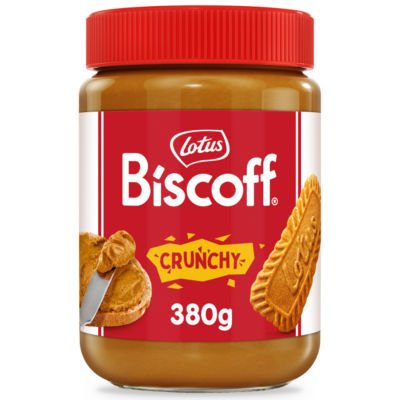 Lotus Biscoff Crunchy 380g - UK Food & Drink - 5410126726947