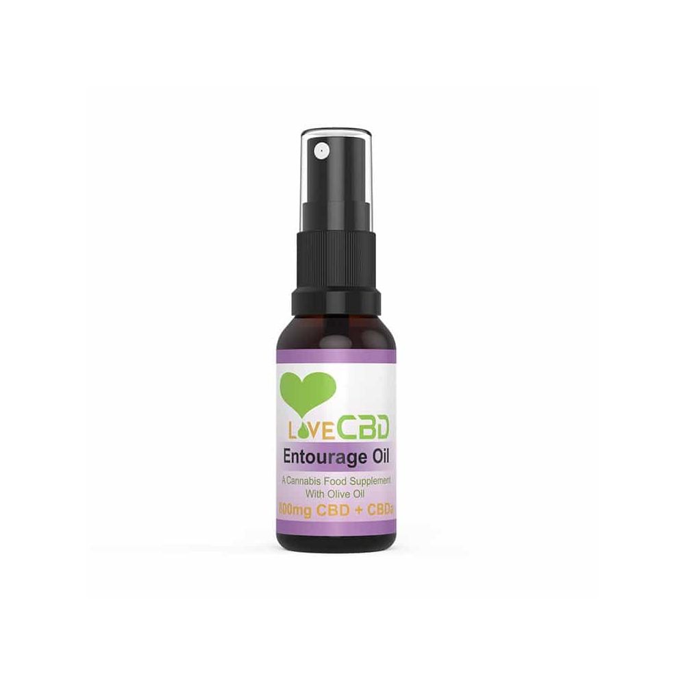 Love CBD Entourage CBD oil 800mg - UK Food & Drink - 5060469590011