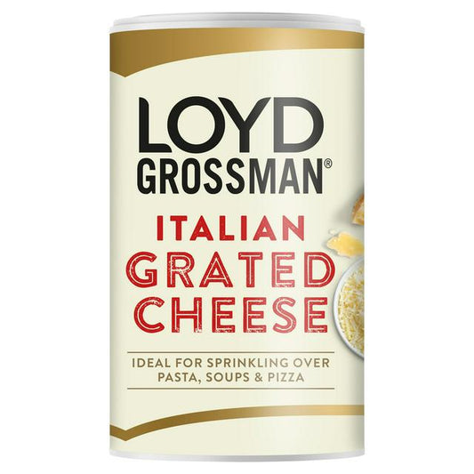 Loyd Grossman Italian Grated Cheese 80g - UK Food & Drink - 5000354919329