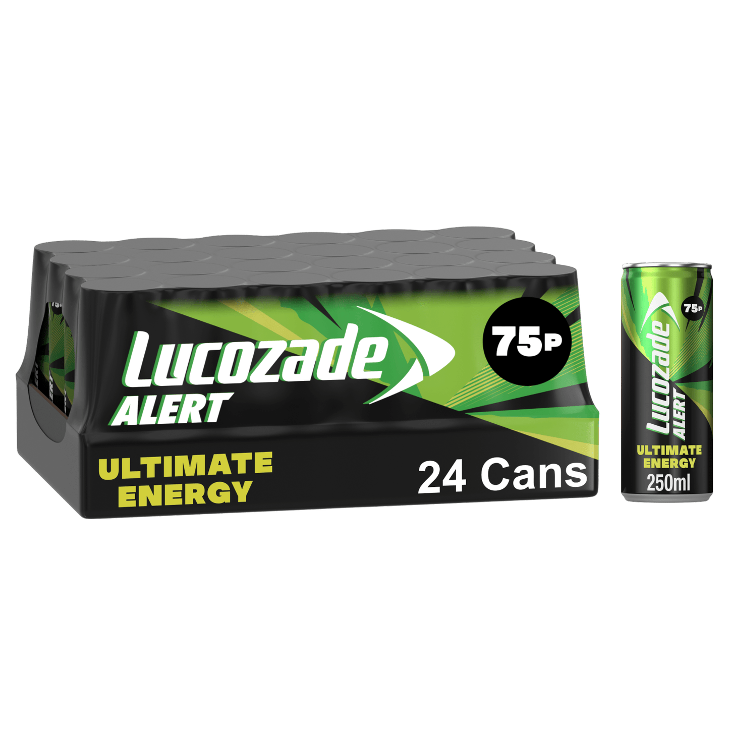 Lucozade Alert Ultimate Energy Drink 250ml PMP 75p - UK Food & Drink - 5054267014541
