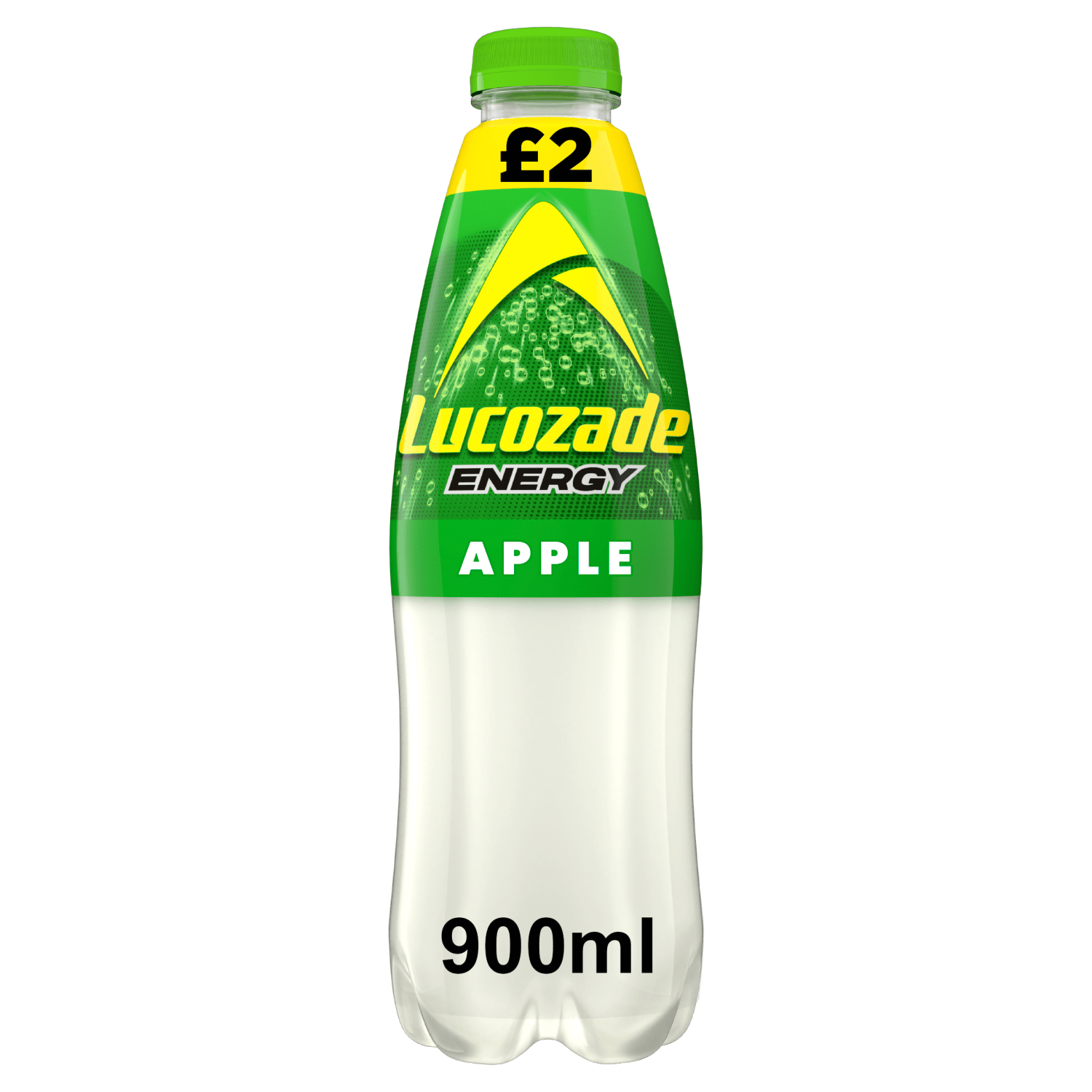 Lucozade Energy Drink Apple Blast 900ml PMP £2 - UK Food & Drink - 5054267013094