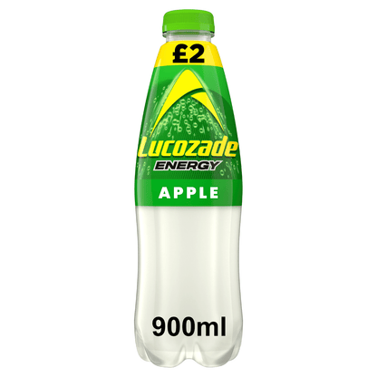 Lucozade Energy Drink Apple Blast 900ml PMP £2 - UK Food & Drink - 5054267013094