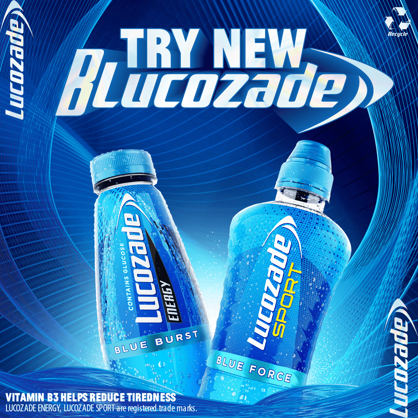 Lucozade Energy Drink Blue Burst 900ml PMP £2 - UK Food & Drink - 5054267014473