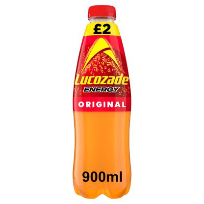 Lucozade Energy Drink Original 900ml PMP £2 - UK Food & Drink - 5054267013063
