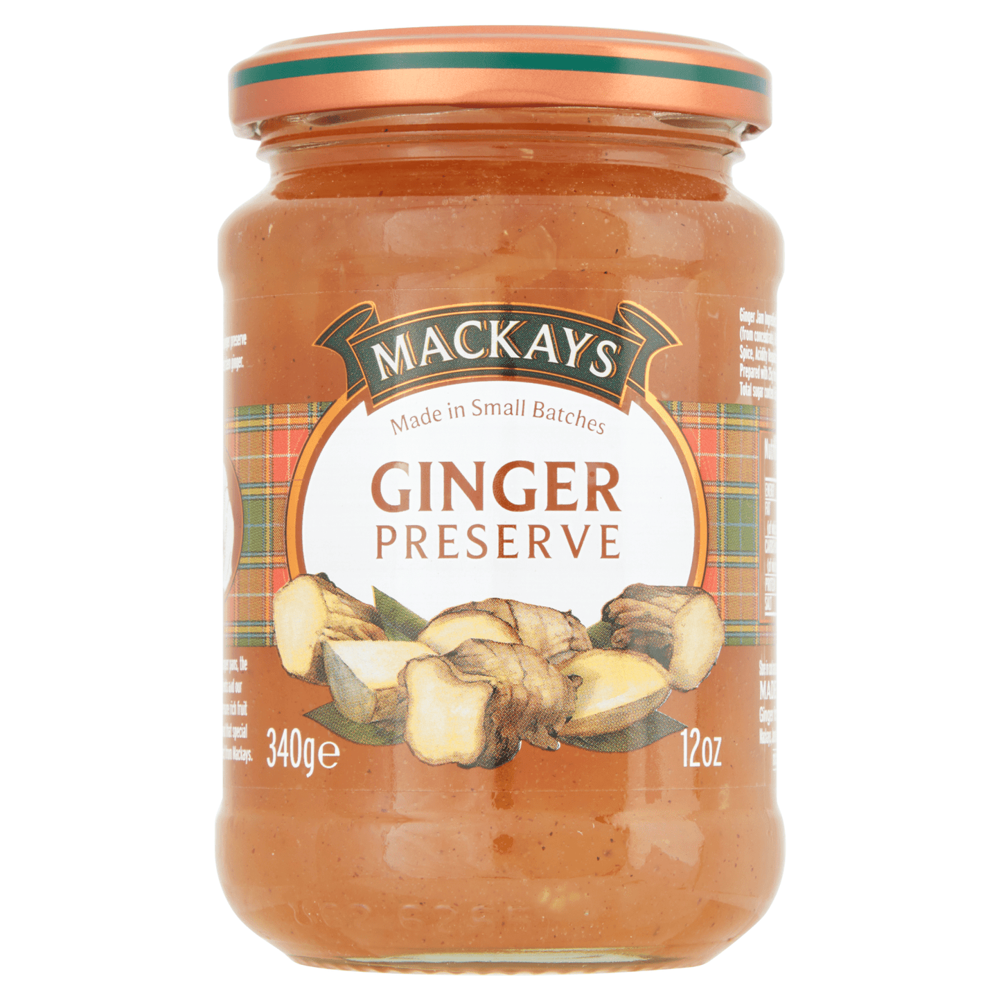 Mackays Ginger Preserve 340g - UK Food & Drink - 637793001039