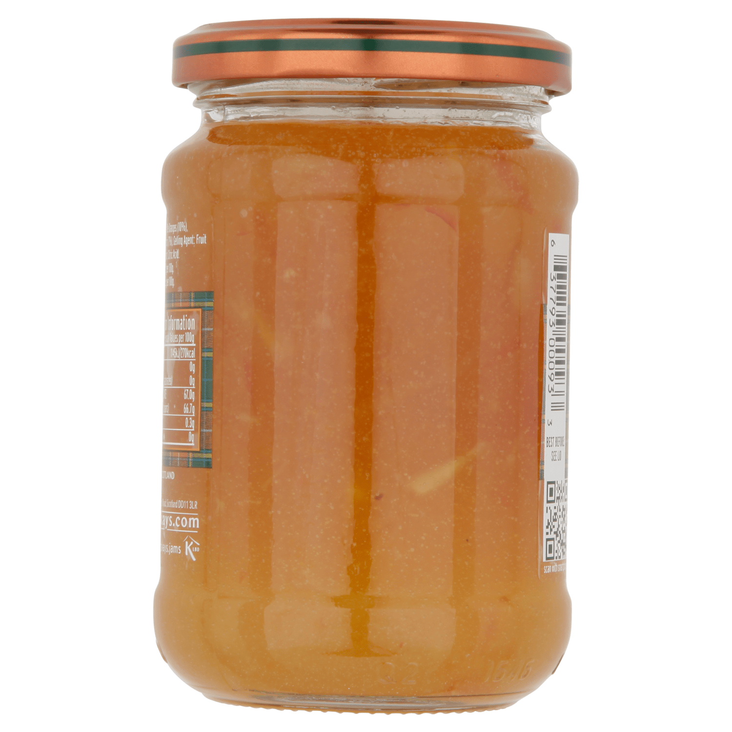 Mackays Three Fruit Marmalade Orange, Grapefruit & Lemon 340g - UK Food & Drink - 637793000933