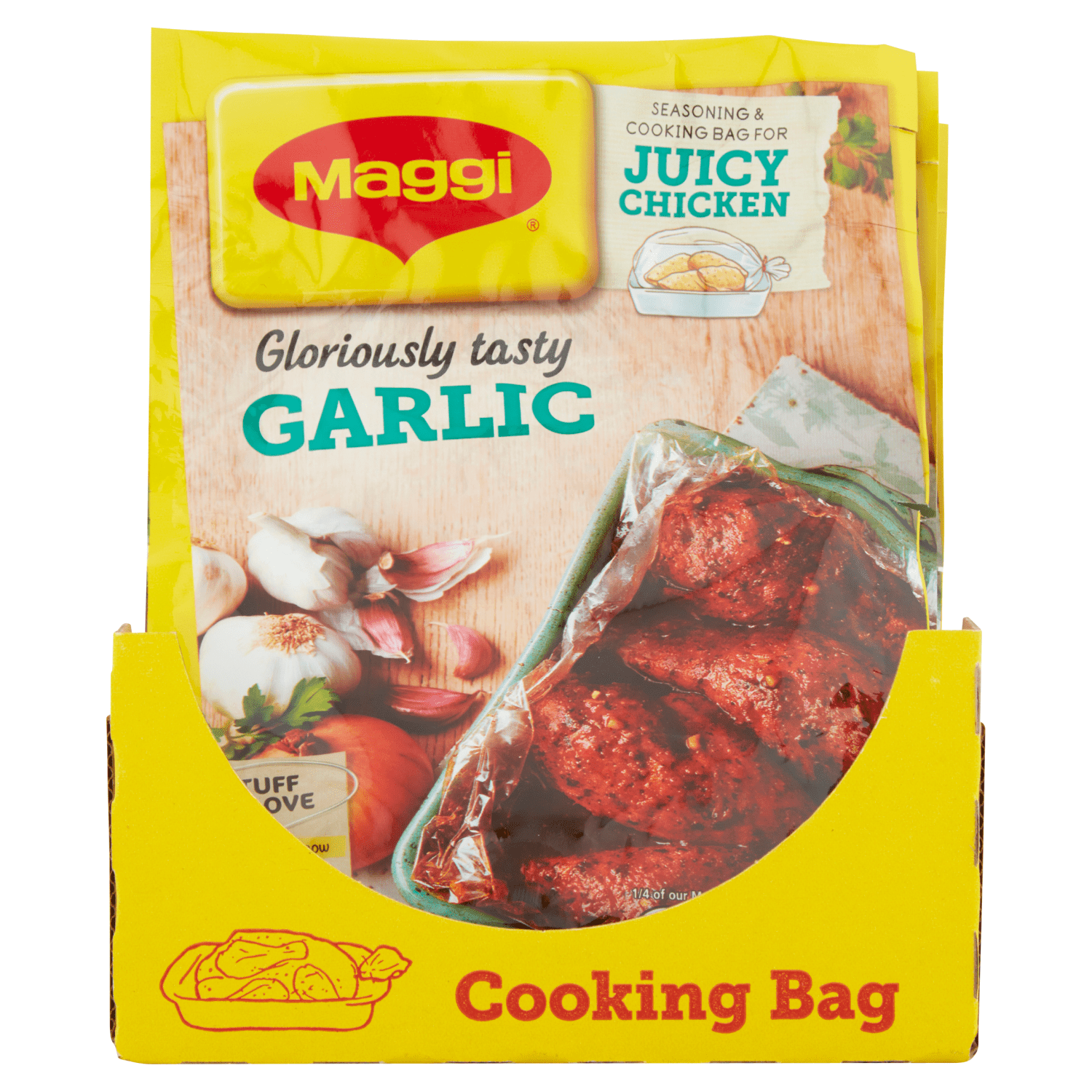 Maggi Gloriously Tasty Garlic Seasoning Mix 30g - UK Food & Drink - 7613033910074