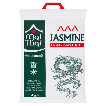 Mai Thai AAA Jasmine Fragrant Rice 5kg - UK Food & Drink - 5020580360238