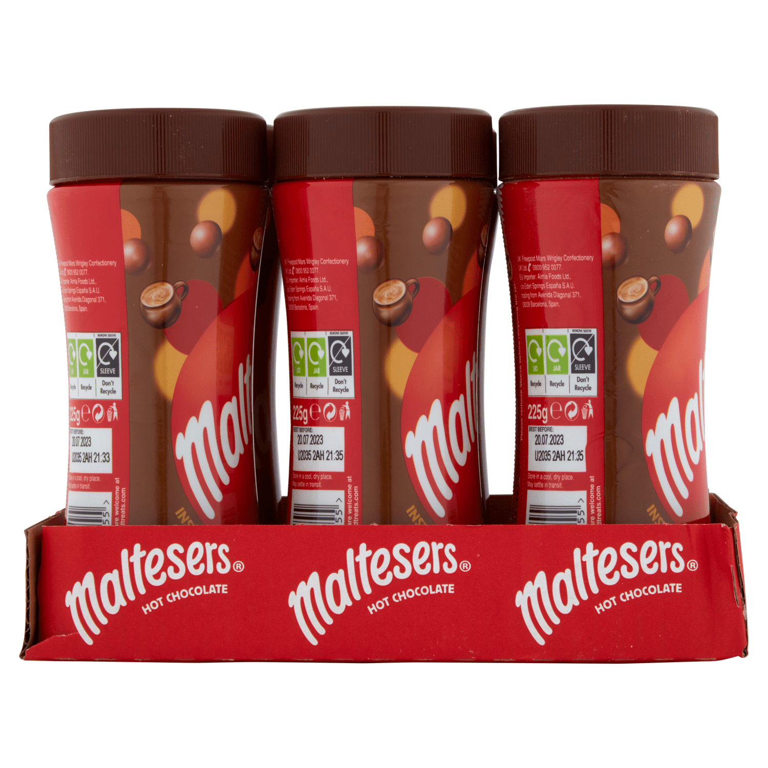 Maltesers Hot Chocolate 225g - UK Food & Drink - 5056357906255