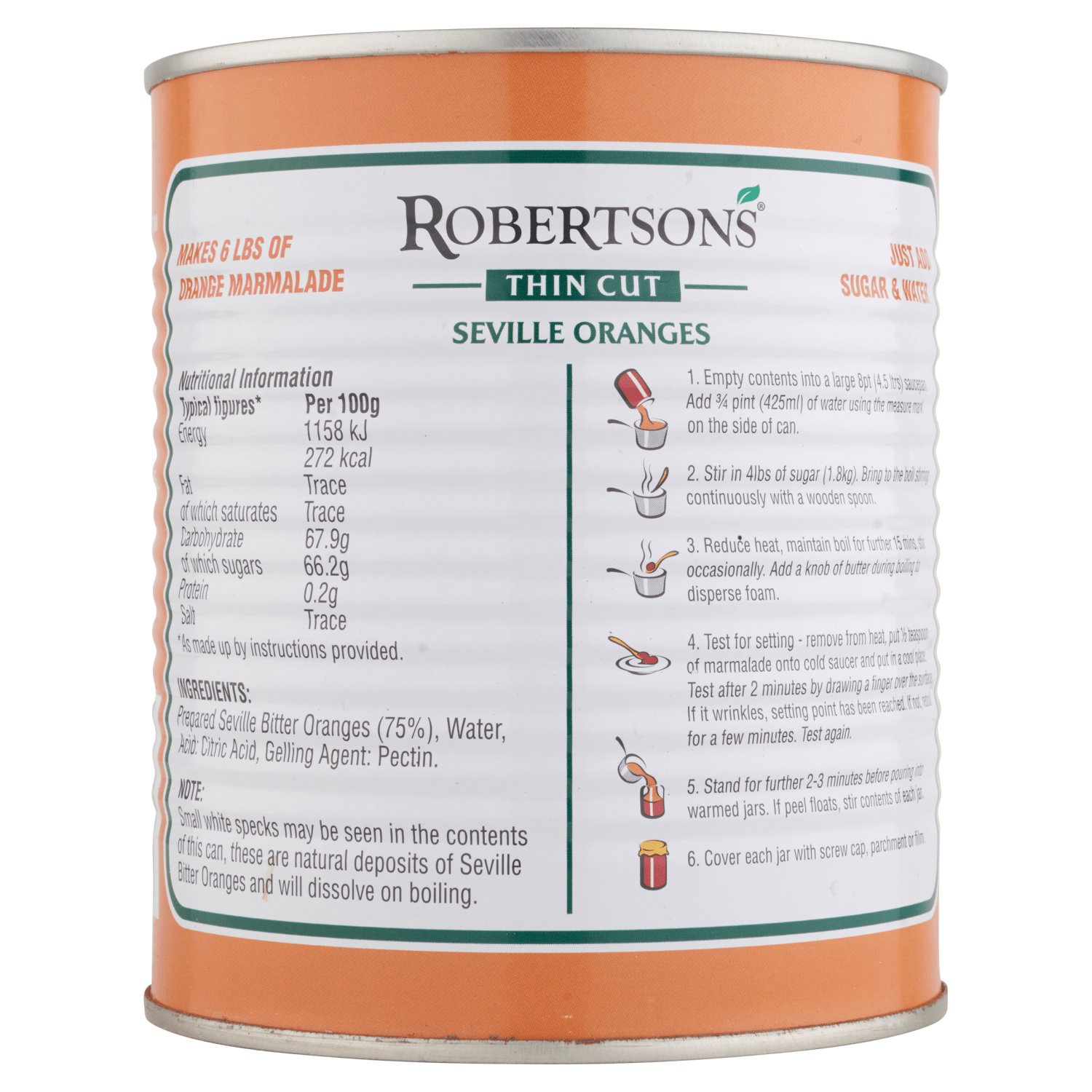 MaMade Thin Cut Seville Oranges 850g - UK Food & Drink - 5000126093165