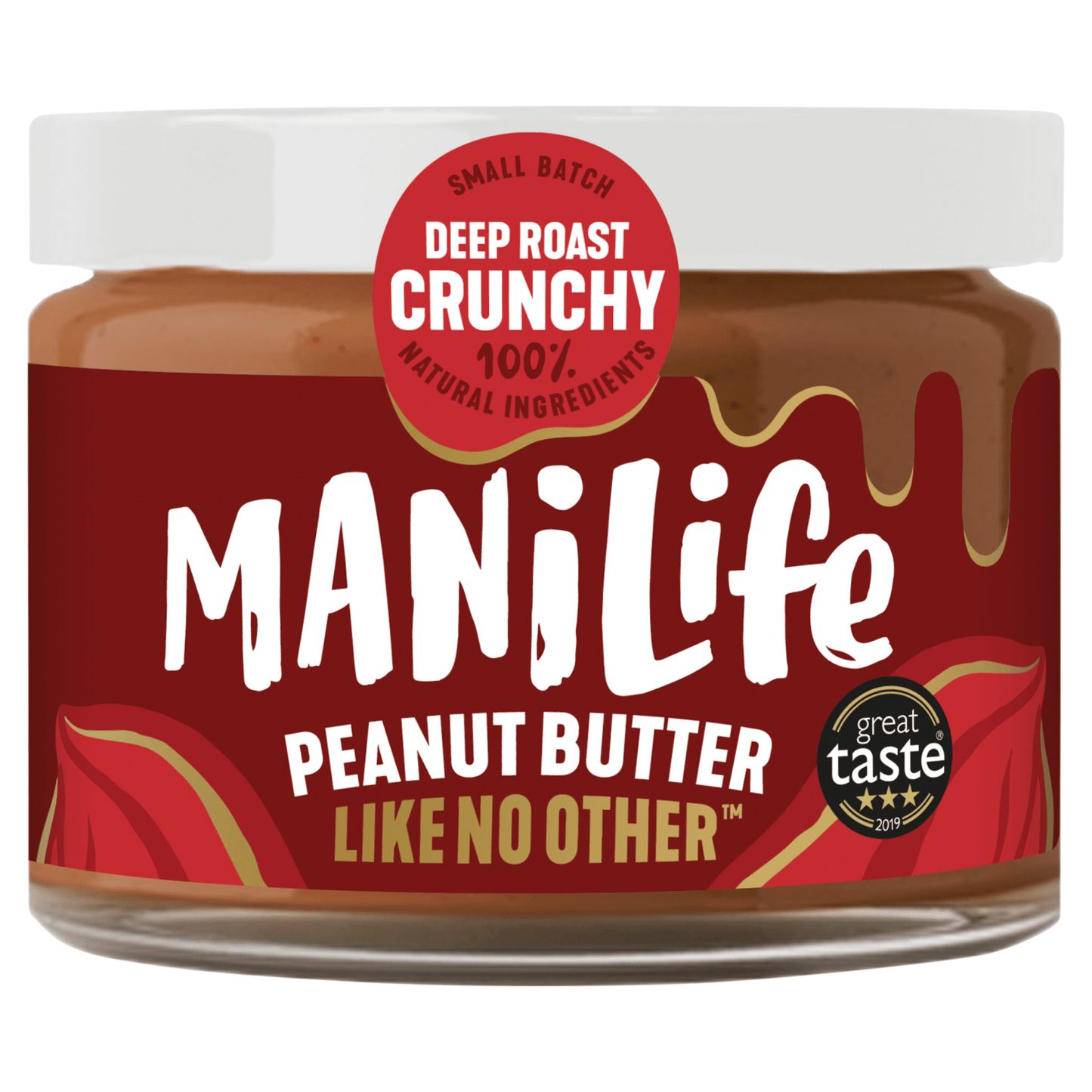 ManiLife Deep Roast Crunchy Peanut Butter 275g - UK Food & Drink - 5060560280811