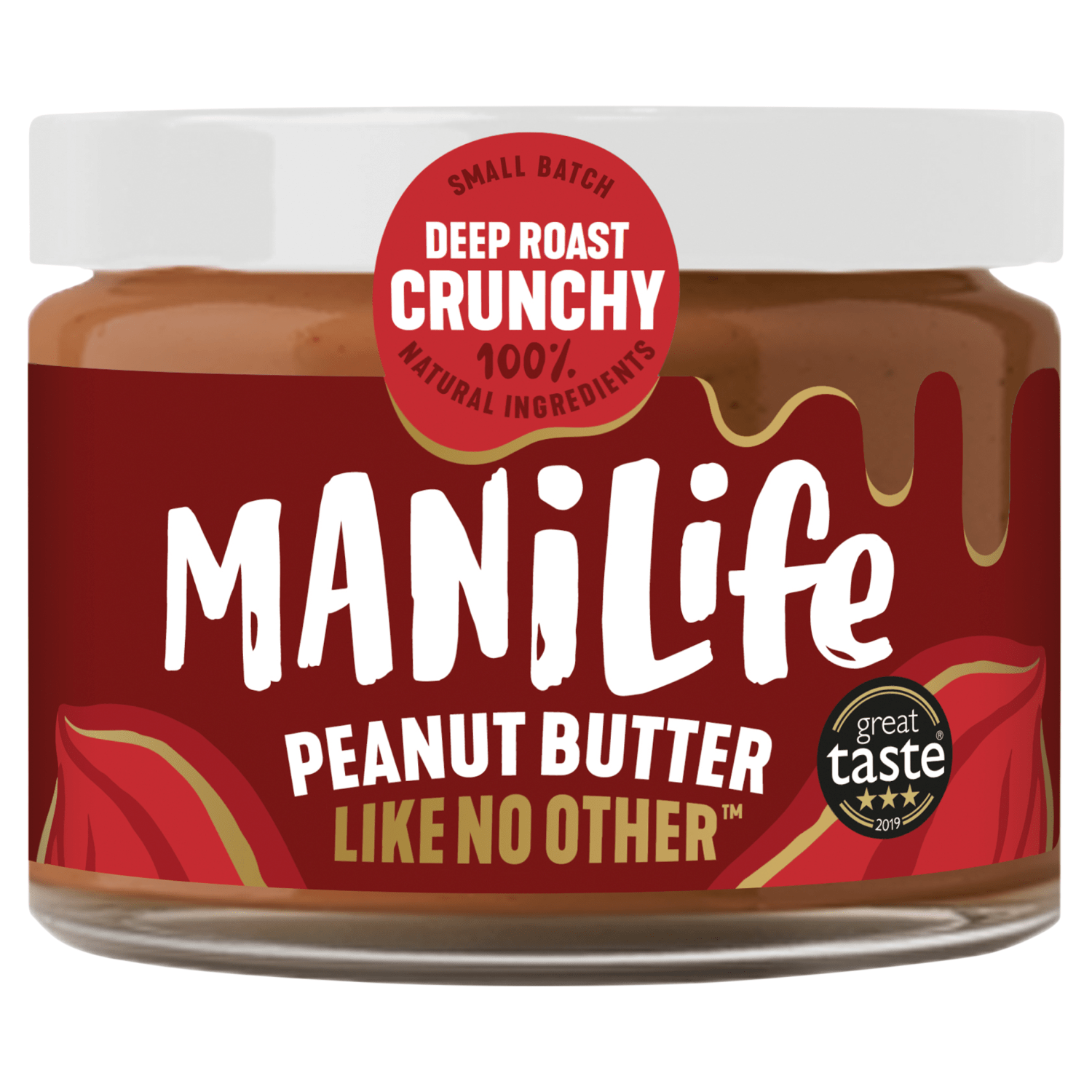 ManiLife Deep Roast Crunchy Peanut Butter 275g - UK Food & Drink - 5060560280811