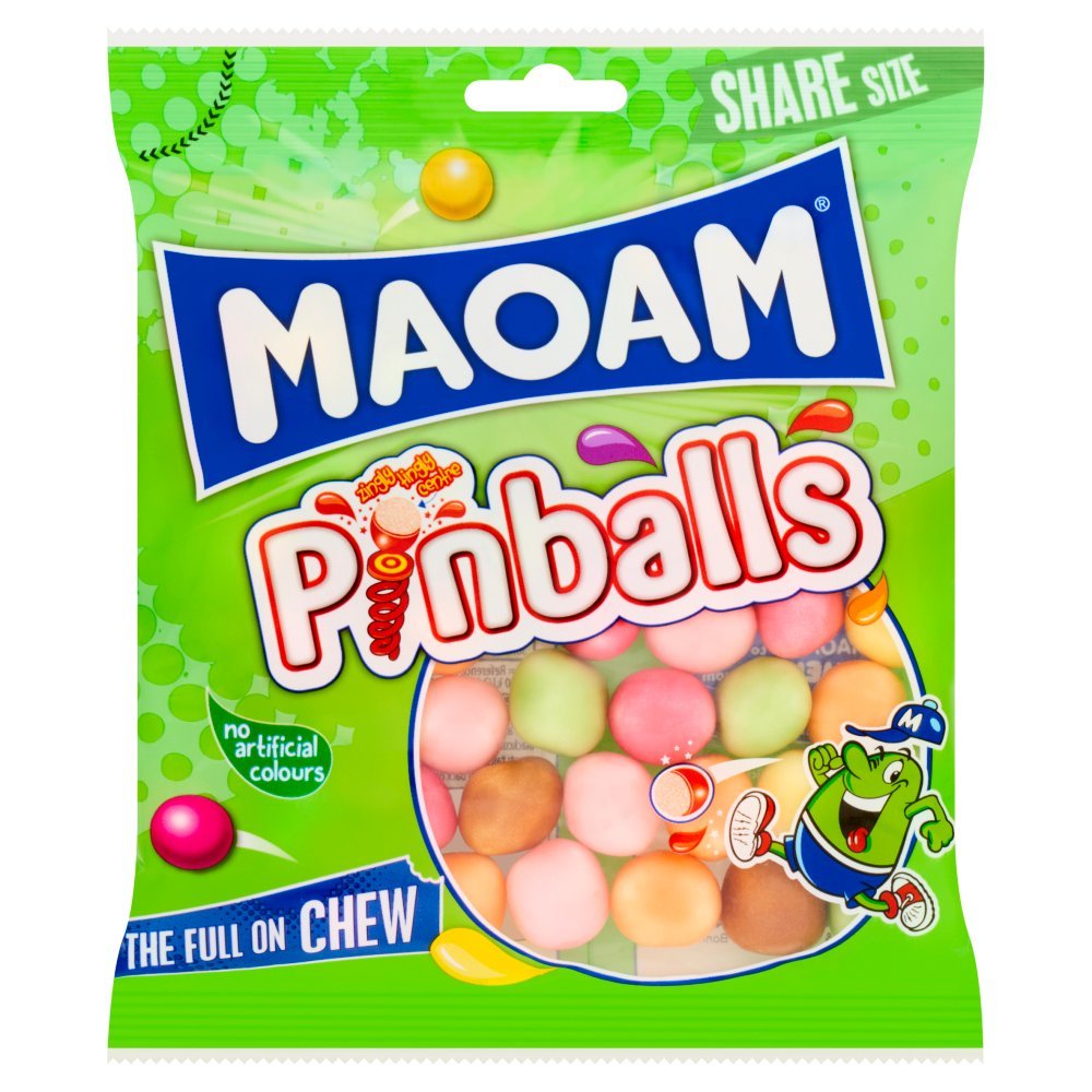 MAOAM Pinballs 140g - UK Food & Drink - 5012035952273