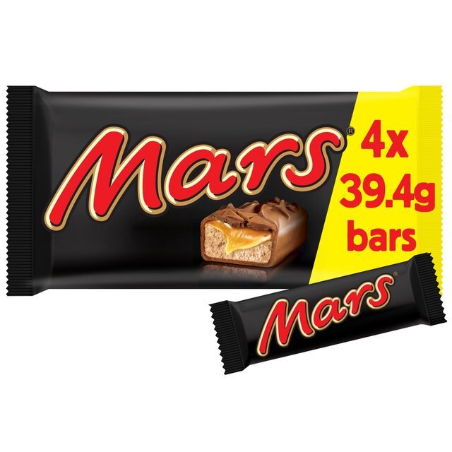 Mars 4 x 39.4g (157.6g) - UK Food & Drink - 5000159551823