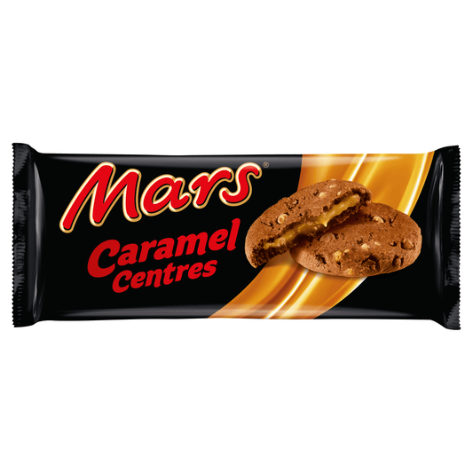 Mars Caramel Centres Biscuits 144g - UK Food & Drink - 5060402908149