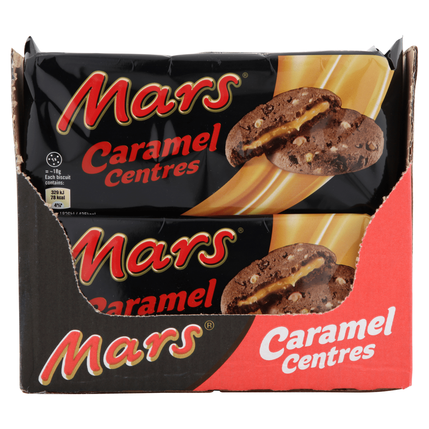 Mars Caramel Centres Biscuits 144g - UK Food & Drink - 5060402908149