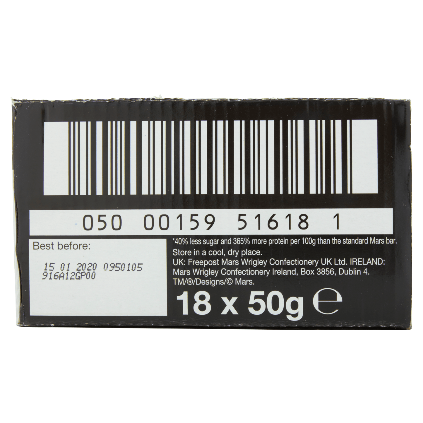 Mars Protein Bar 50g - UK Food & Drink - 5000159516198